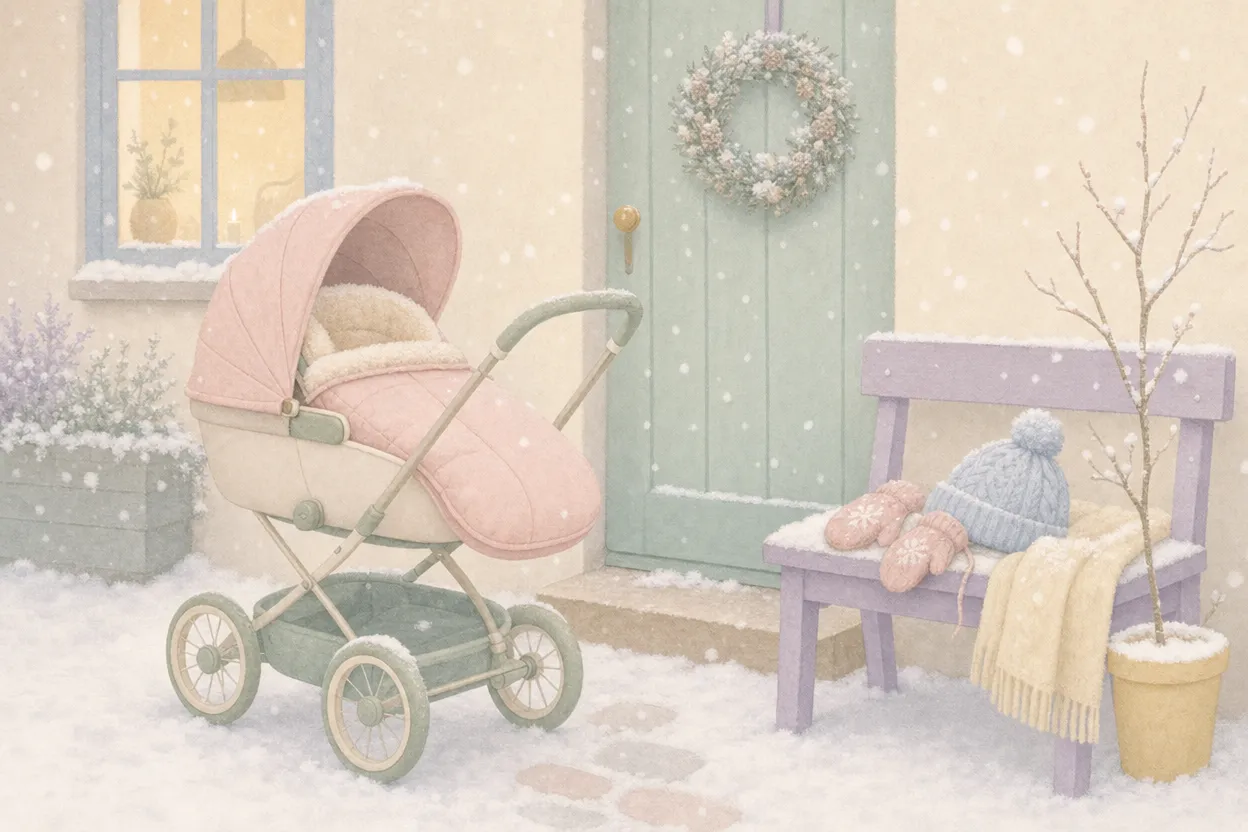 Vinterbaby – varme, lag på lag og sikker sovetemperatur